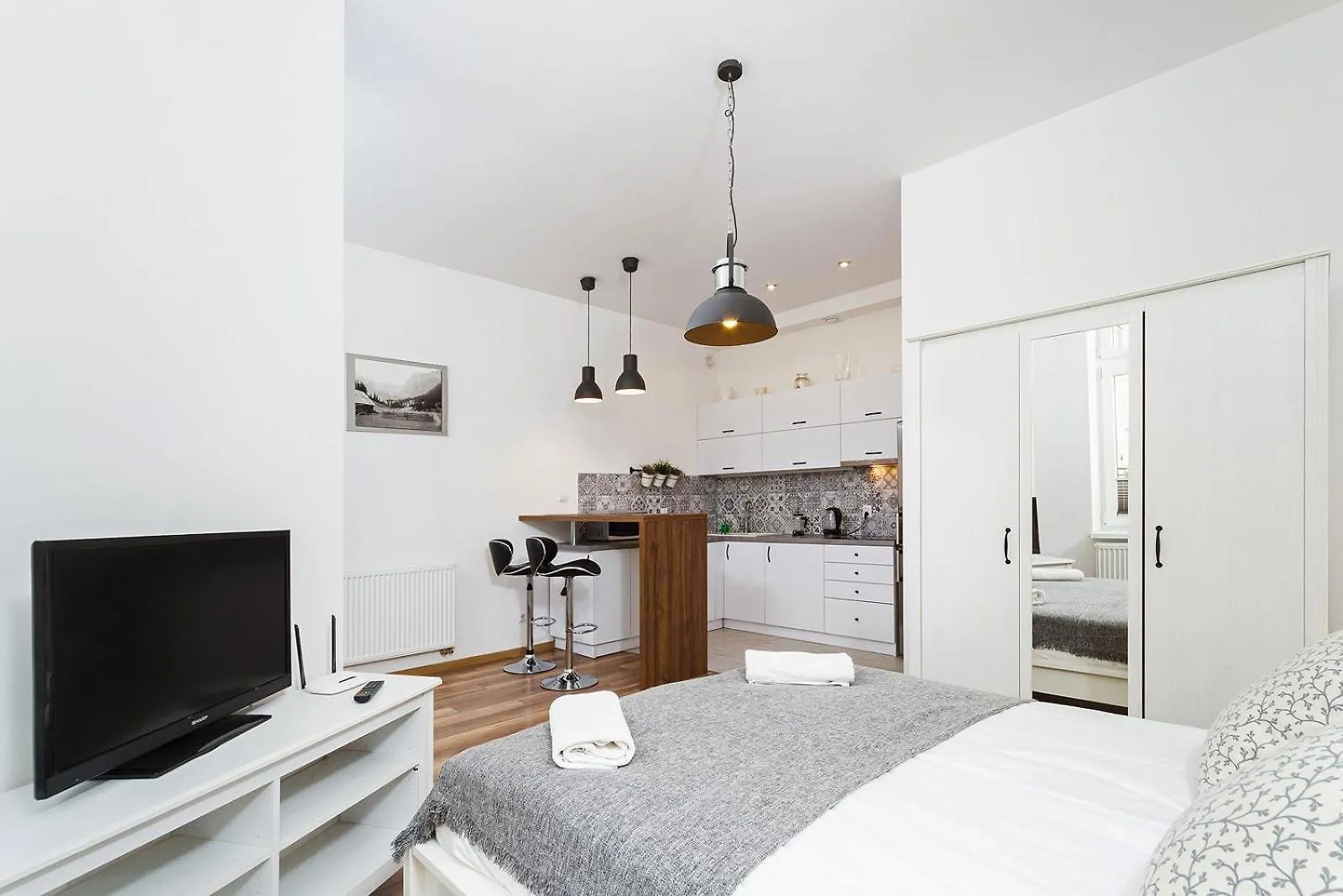 Apartment Charming Studio - 54 Starowislna Street Krakow Poland